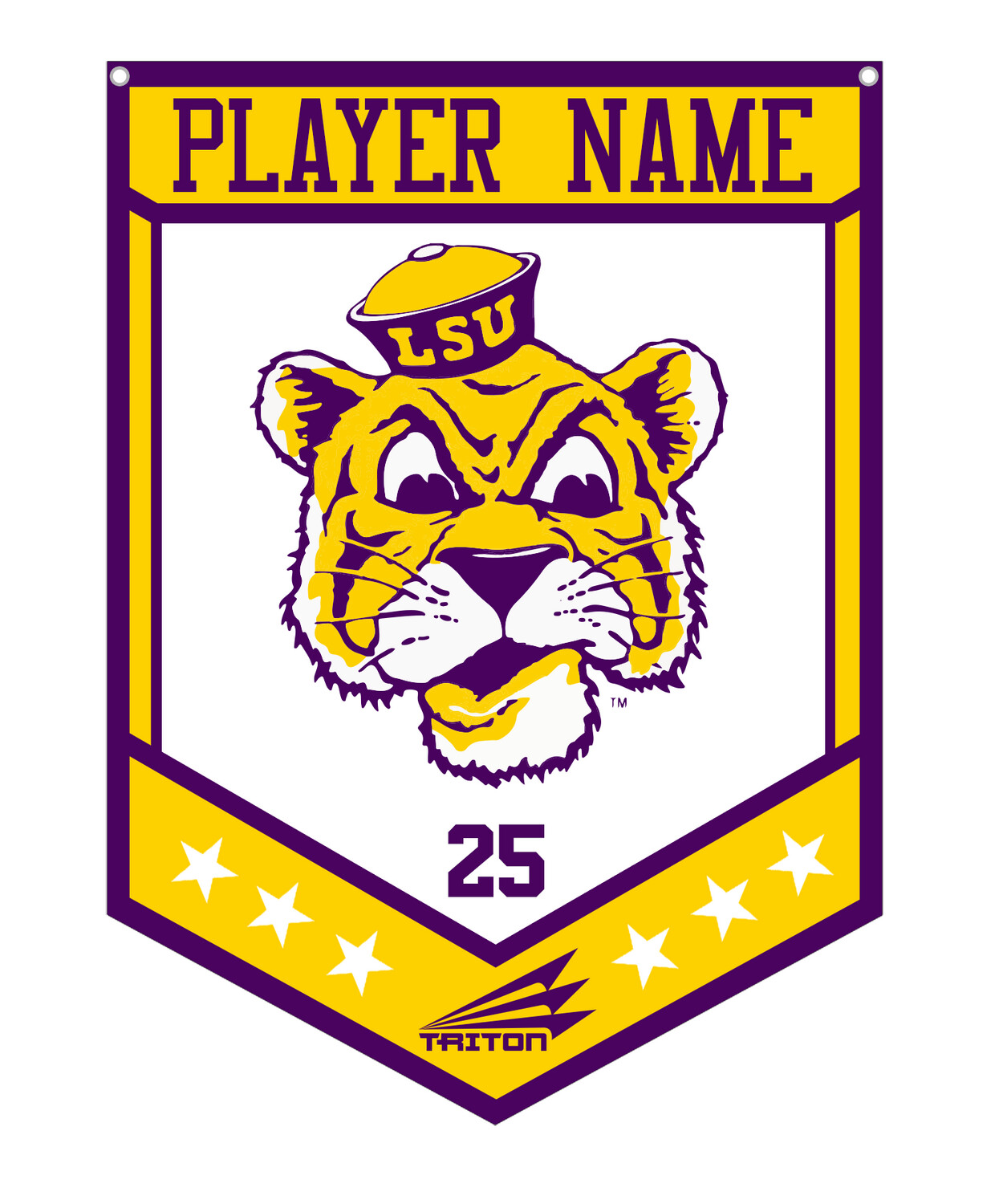 LSU Rugby Custom Banner #CBX