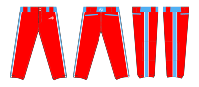 Dirtbags (Palmer) Custom Elite Softball Pant #FP3b