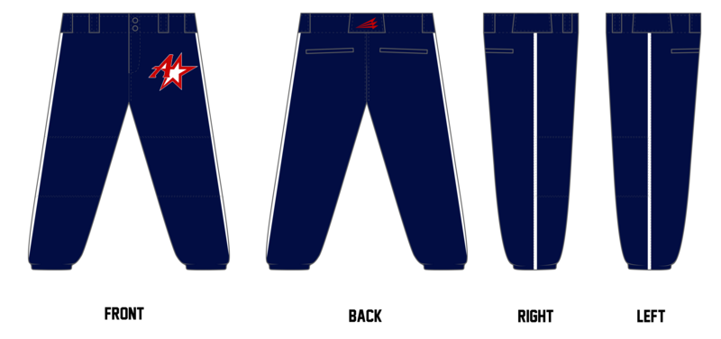 Midwest Astros Academy Custom Elite Softball Pant #FP1