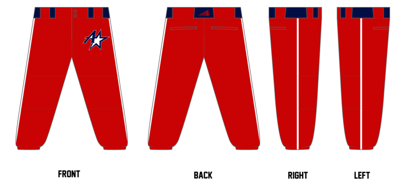 Midwest Astros Academy Custom Elite Softball Pant #FP2