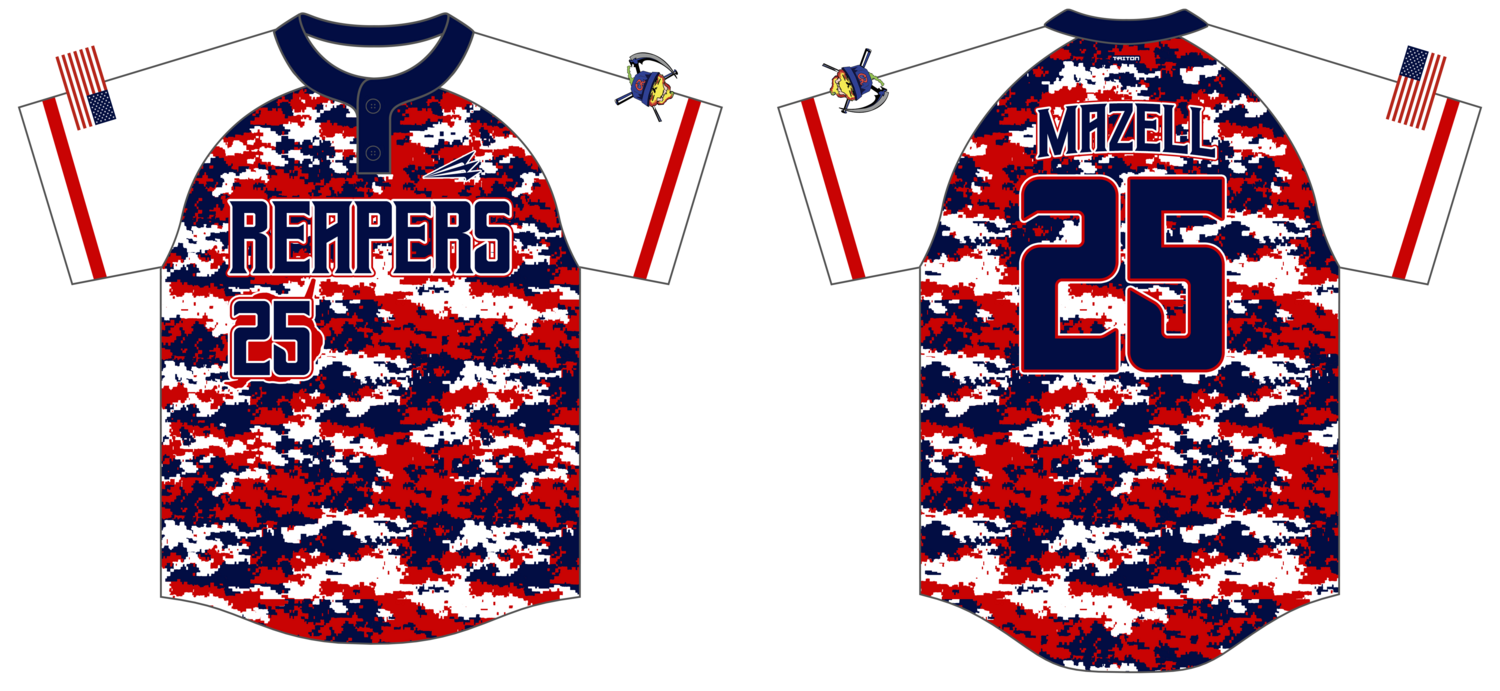Carolina Reapers Custom ProPremier Baseball Jersey #J3C