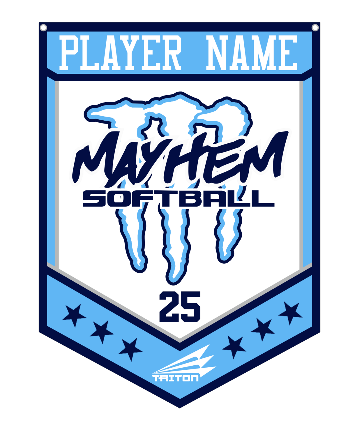 Mayhem Softball Logo