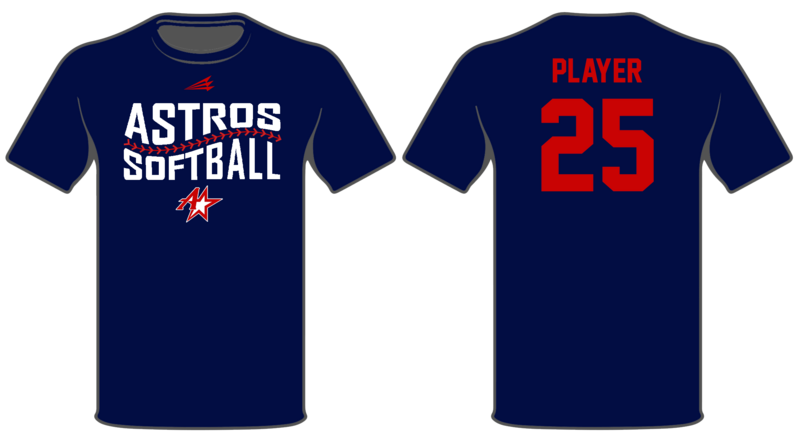 Midwest Astros Academy Custom HyperTee #HT3