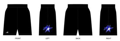 Astros Midwest Academy Custom Revolution Pocket Shorts #RV2