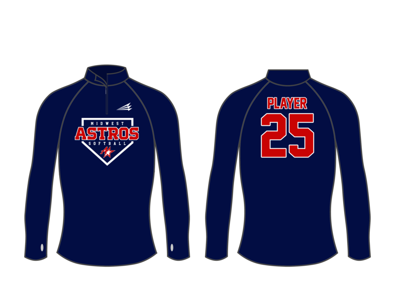 Astros Midwest Academy Custom Women&#39;s NanoZip #WNZ1