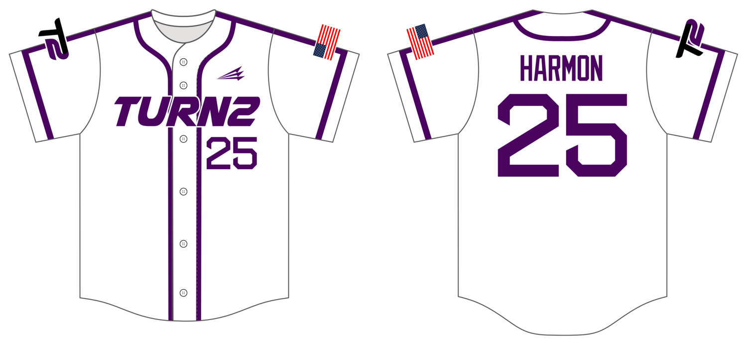 Turn 2 (Harmon) Custom NanoDri Baseball Jersey #J3