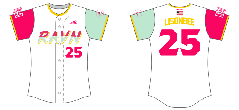 RAVN Custom HexaFlex Softball Jersey #J3f