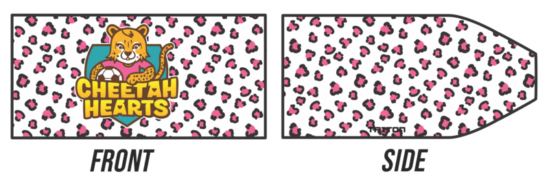 CheetahHearts Custom Headband #HB1