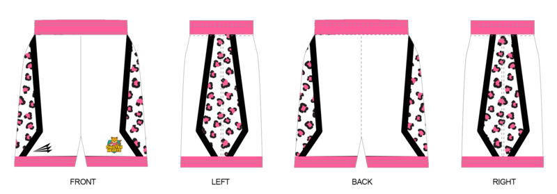 CheetahHearts Soccer Custom Women&#39;s Shorts #RV1