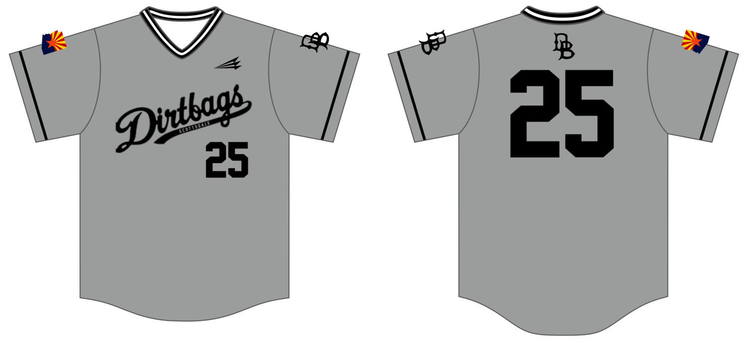 Scottsdale Dirtbags Custom NanoDri Baseball Jersey #J4D