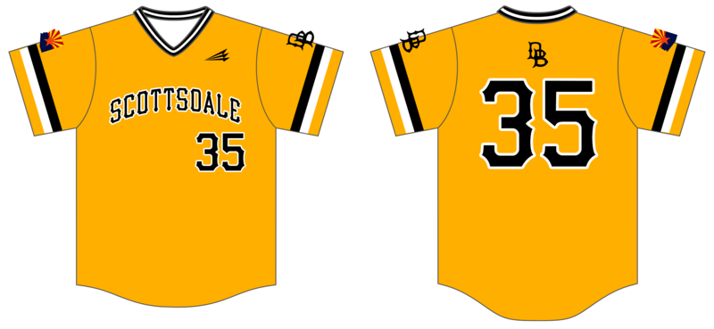 Scottsdale Dirtbags Custom NanoDri Baseball Jersey #J2