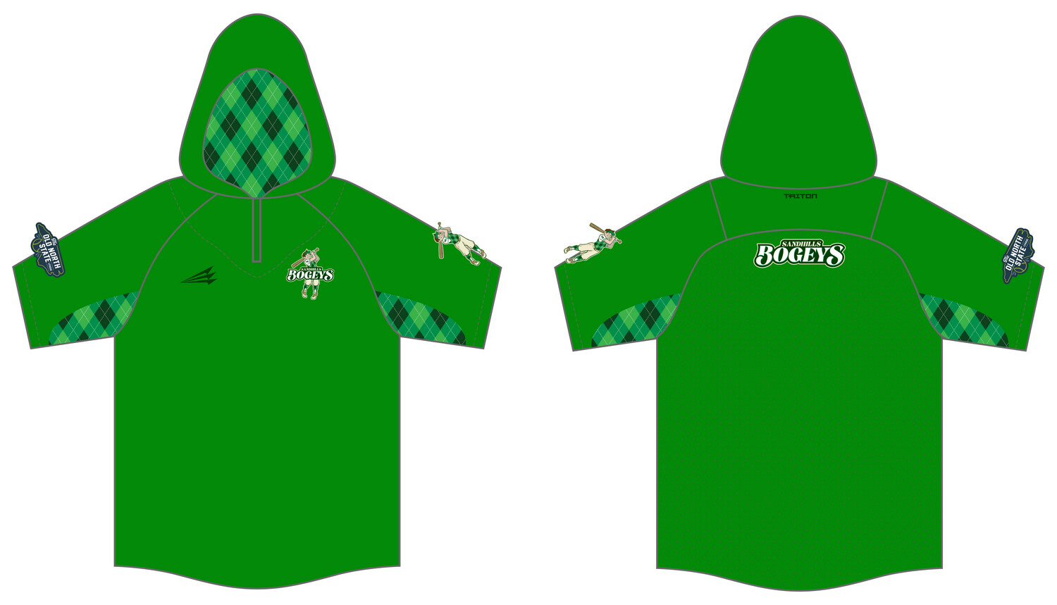 Sandhill Bogeys Custom Batting Practice Jacket #BPJ1