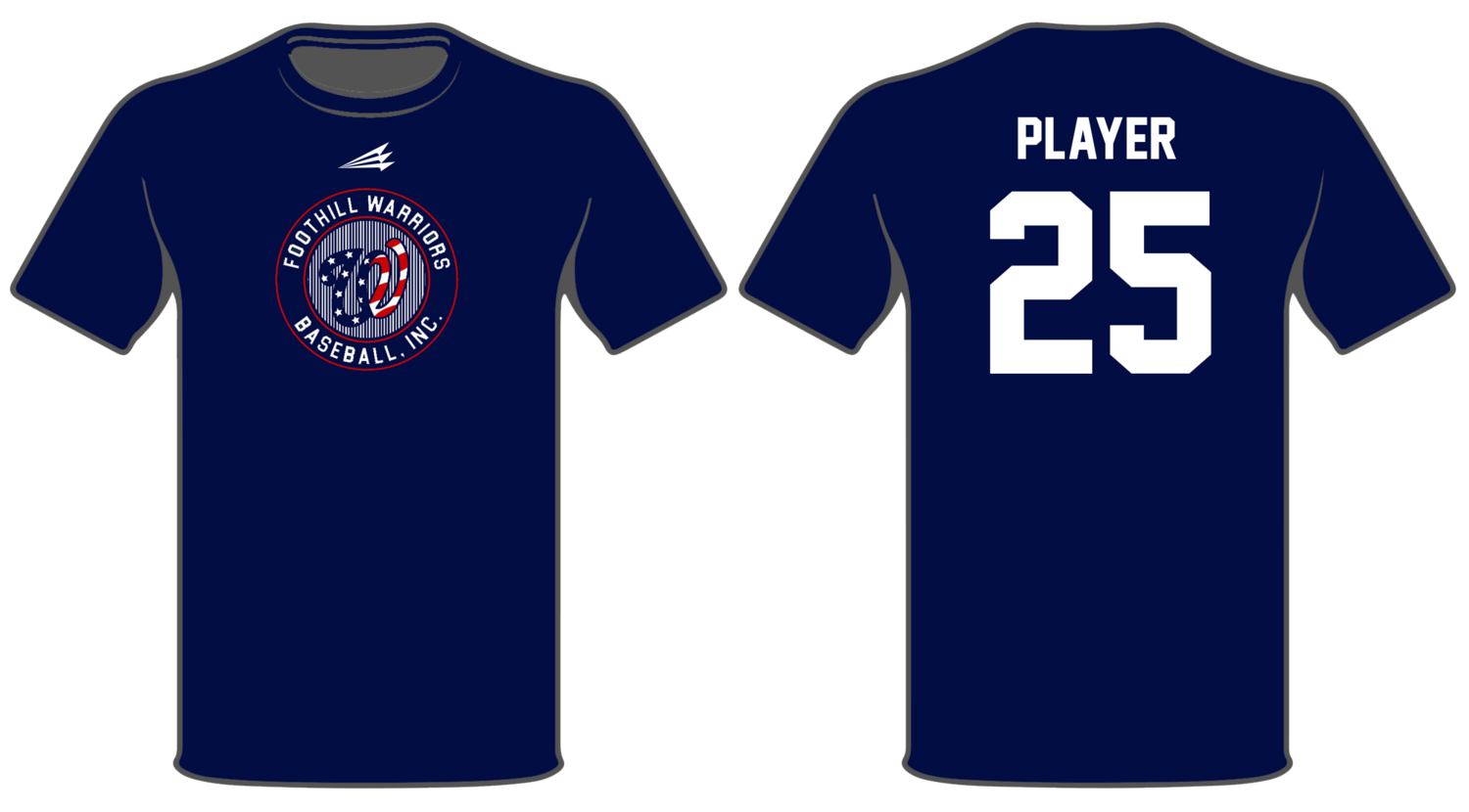 Foothill Warriors Custom HyperTee #HT1
