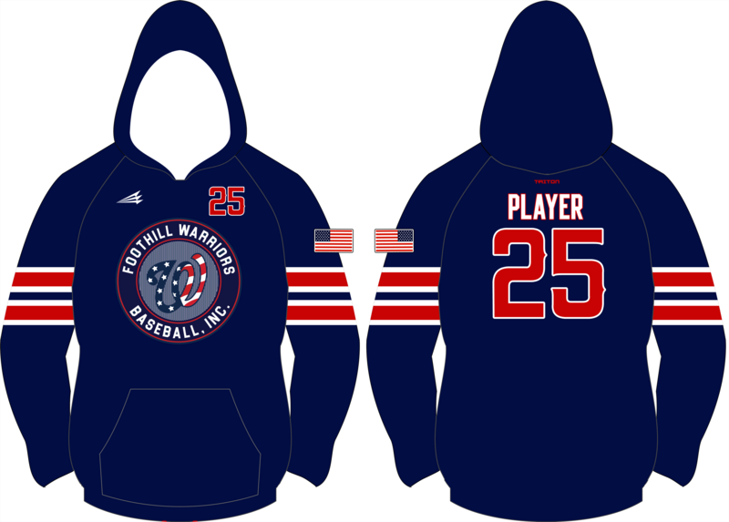 Foothill Warriors Custom Vulcan Hoodie #VH1B