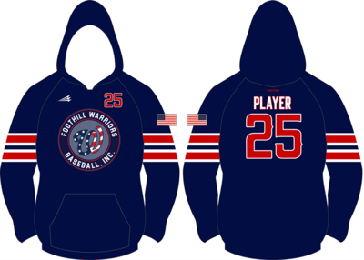 Foothill Warriors Custom Vulcan Hoodie #VH1B