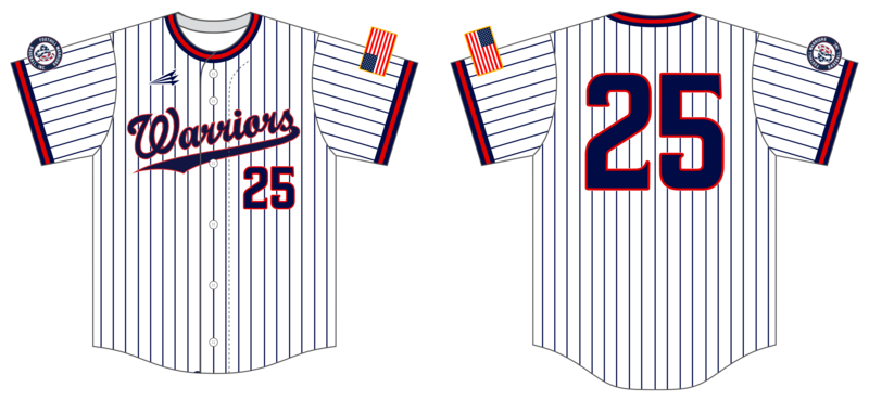 Foothill Warriors Custom NanoDri Baseball Jersey #J2F