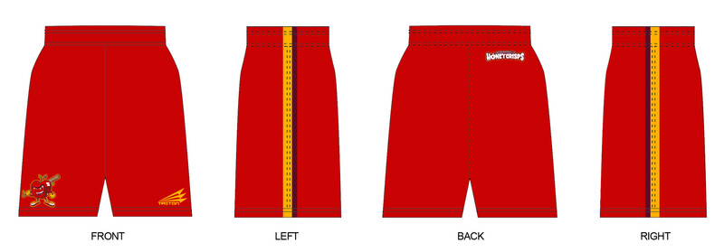Hendersonville Honeycrisps Custom Revolution Pocket Shorts #RV6