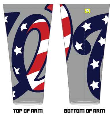Foothill Warriors Custom Arm Sleeve #AS4C