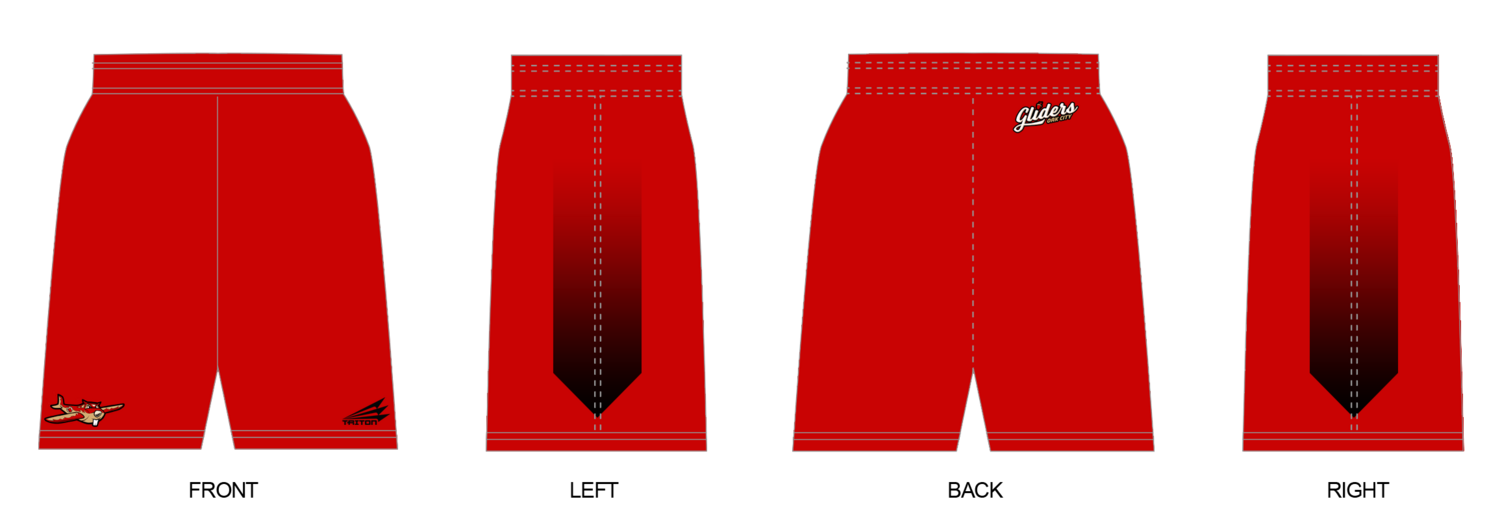 Oak City Gliders Custom Revolution Pocket Shorts #RV5