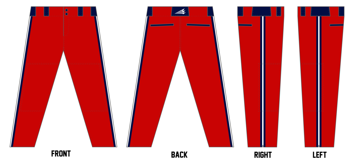 Foothill Warriors Custom Relaxed Baseball Pant #BP3