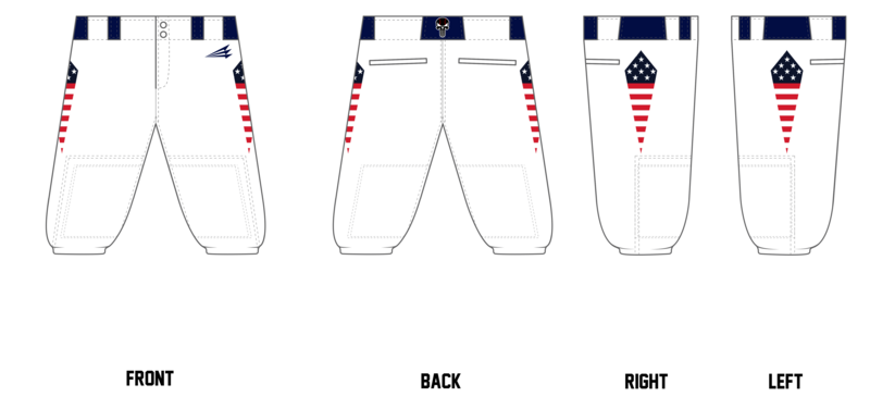 Punishers Custom Knicker Baseball Pant #BP1