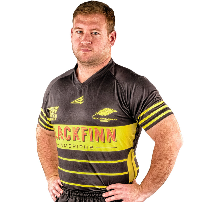 Yellowhammers 2016 Custom Pro Premier Rugby Jersey #J1