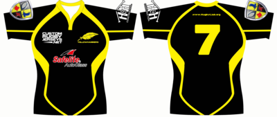 Yellowhammers Rugby 2012 Custom 15s Jersey