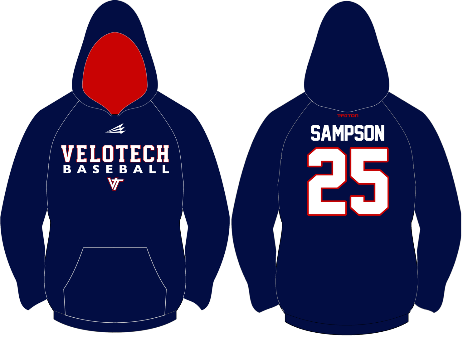 VeloTech Custom Vulcan Hoodie #VH2