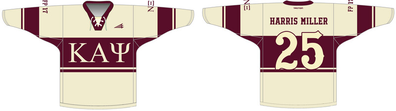 Kappa Alpha Psi Nu Xi Custom NanoDri Hockey Jersey #J1c