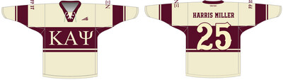 Kappa Alpha Psi Nu Xi Custom NanoDri Hockey Jersey #J1c
