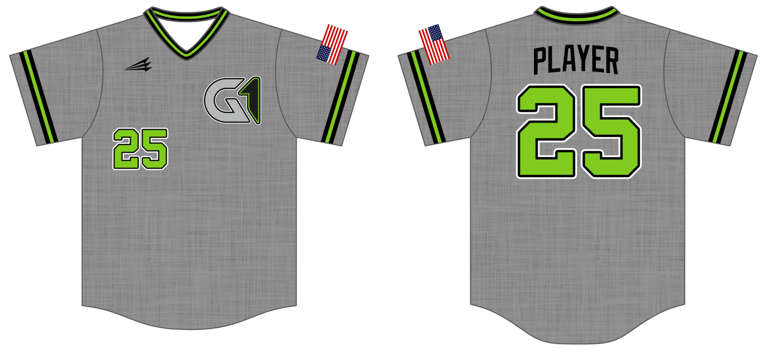 G1 Baseball Custom HexaFlex Baseball Jersey #J6
