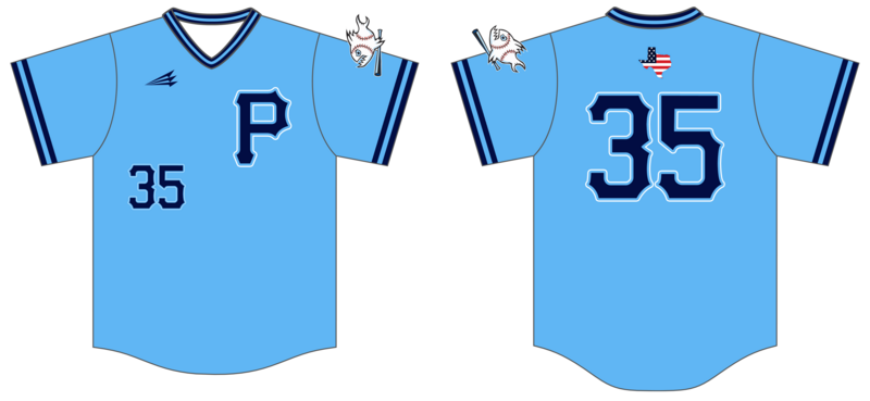 Piranhas Custom NanoDri Baseball Jersey #J30C