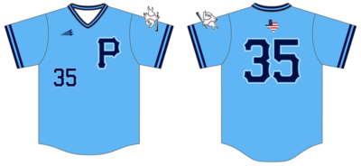 Piranhas Custom NanoDri Baseball Jersey #J30C