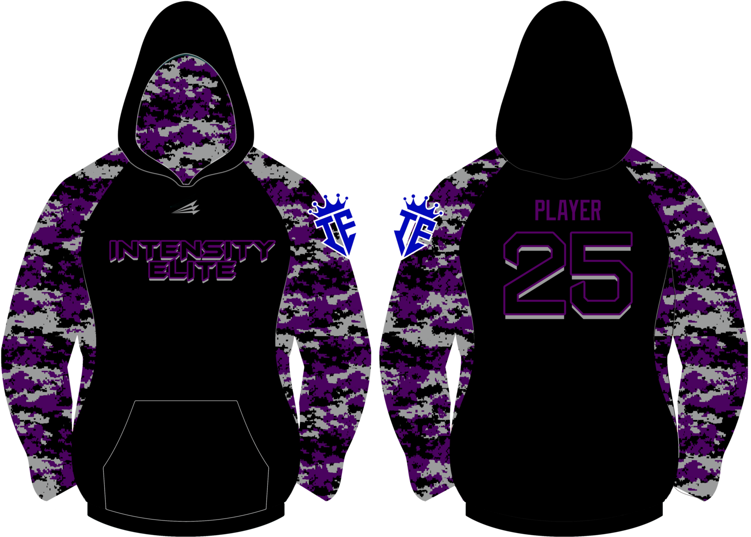 Intensity Elite Custom Vulcan Hoodie #VH3B