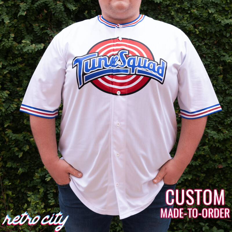 Space Jam Tune Squad Custom Baseball Jersey