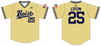 Boise Bandits Custom Hexaflex Baseball Jersey #J4C