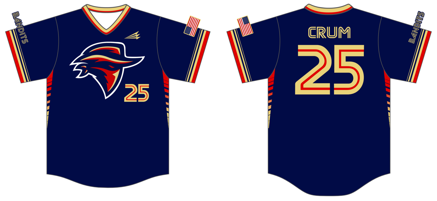 Boise Bandits Custom Hexaflex Baseball Jersey #J5D