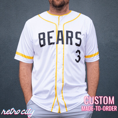 Bad News Bears Custom Baseball Jersey
