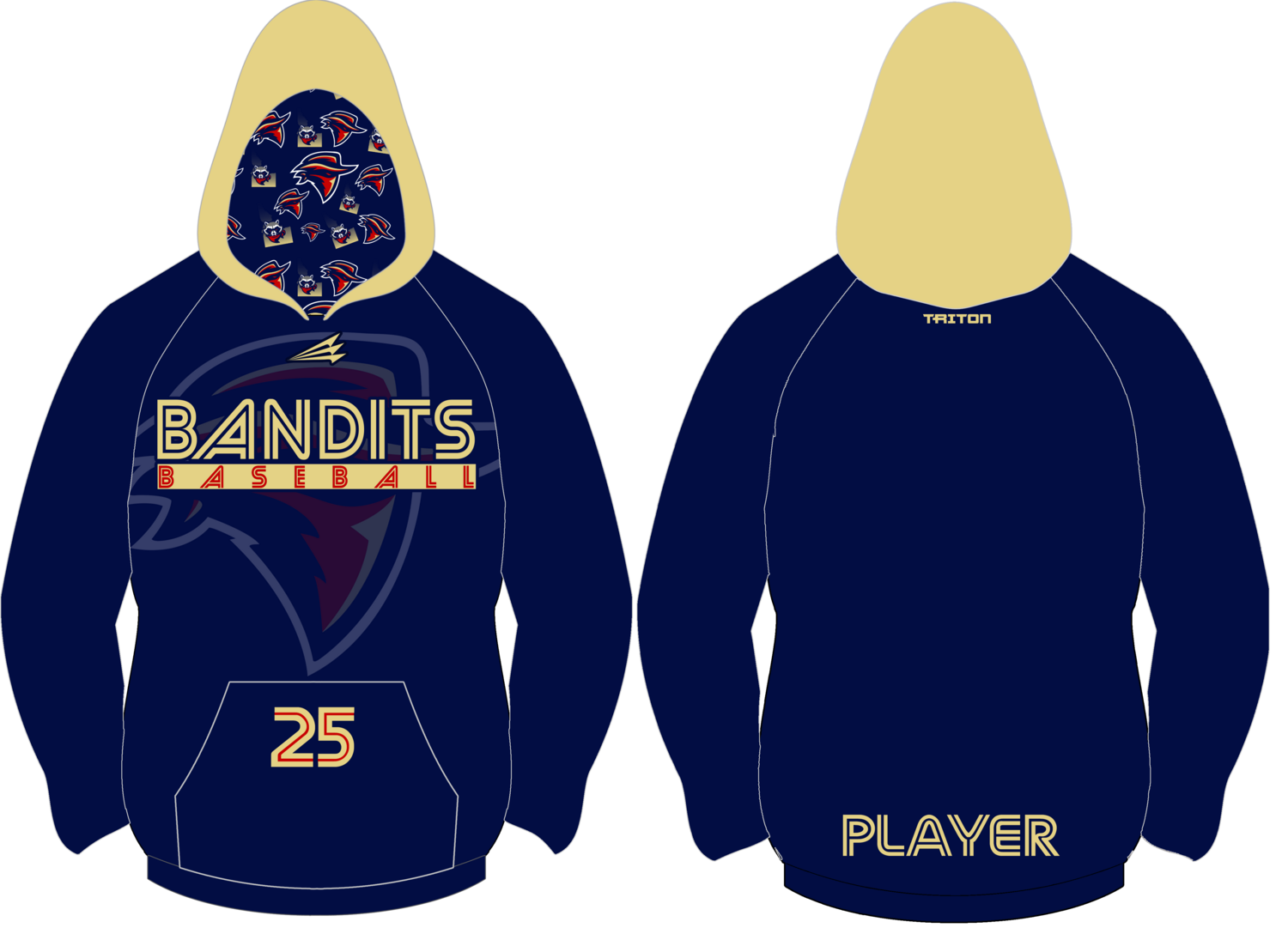 Boise Bandits Custom Vulcan Hoodie #VH1C