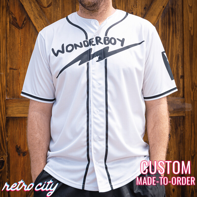 Wonderboy &#39;The Natural&#39; New York Knights Baseball Jersey