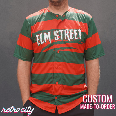Elm Street Sweet Dreams Custom Baseball Jersey