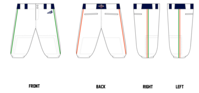 Game Day USA Junior All-Americans Custom Knicker Baseball Pant #BP2