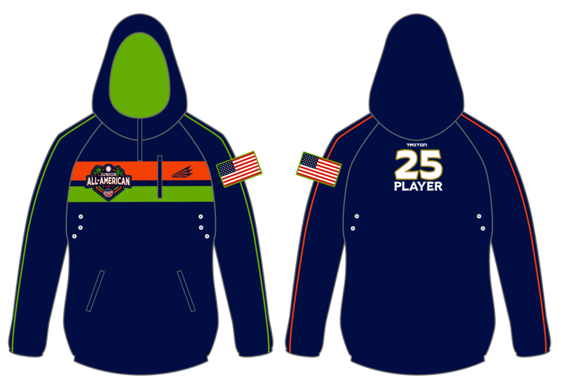 Game Day USA Junior All-Americans Custom Gladiator Hoodie #GH1