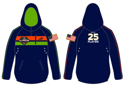 Game Day USA Junior All-Americans Custom Gladiator Hoodie #GH1
