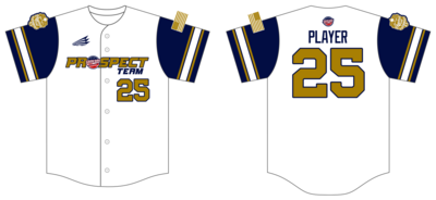 EXTRA Game Day USA Prospect Team Custom HexaFlex Baseball Jersey #J3b