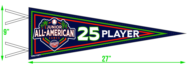 Game Day USA Junior All-Americans Custom Pennant #PF1