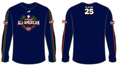 Game Day USA Junior All-Americans Custom Longsleeve HyperTee #LHT2