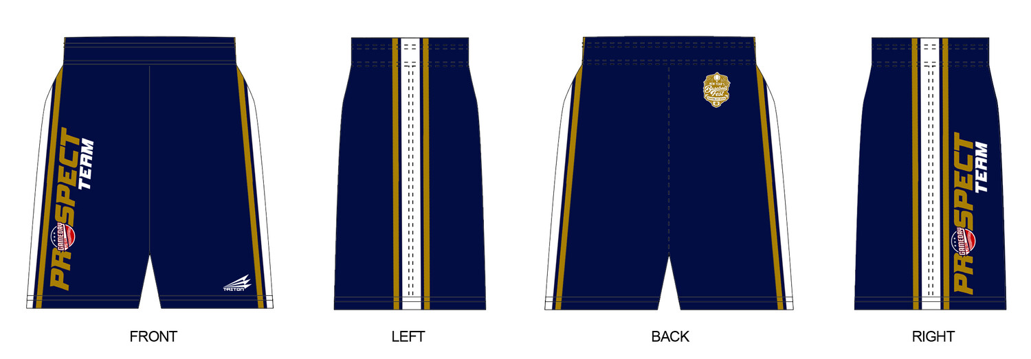 Game Day USA Prospect Team Custom Revolution Pocket Shorts #RV1
