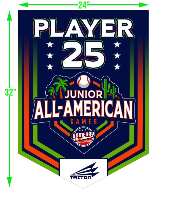 Game Day USA Junior All-Americans Custom Banner #CB1