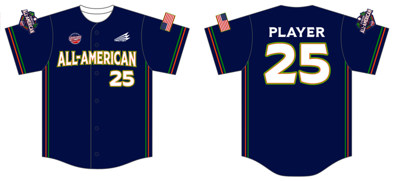 EXTRA Game Day USA Junior All-Americans Custom HexaFlex Game Jersey #J2b